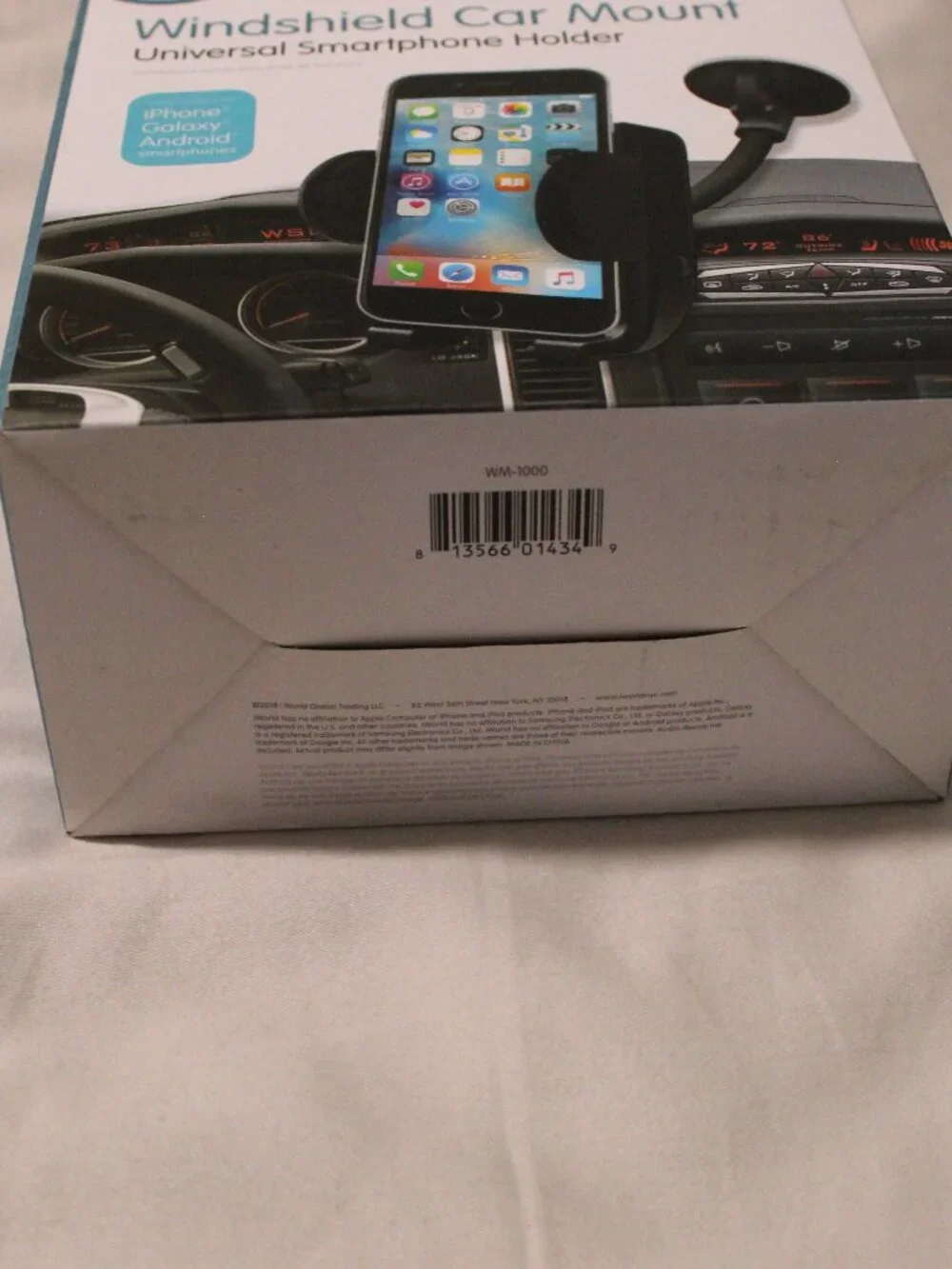 NWT iWorld Universal Smartphone Windshield Car Mount